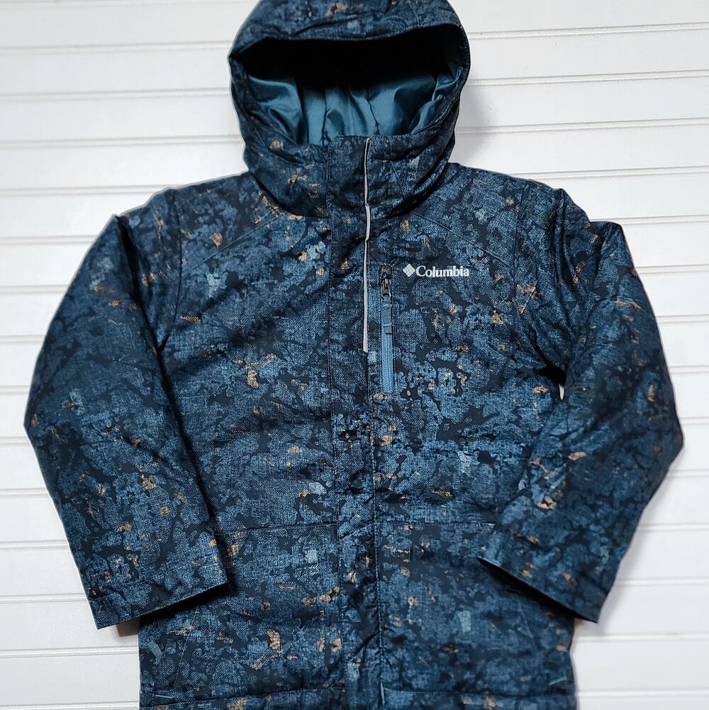 Columbia Youth Lightning Lift Winter Jacket Size XS (6-7) Blues